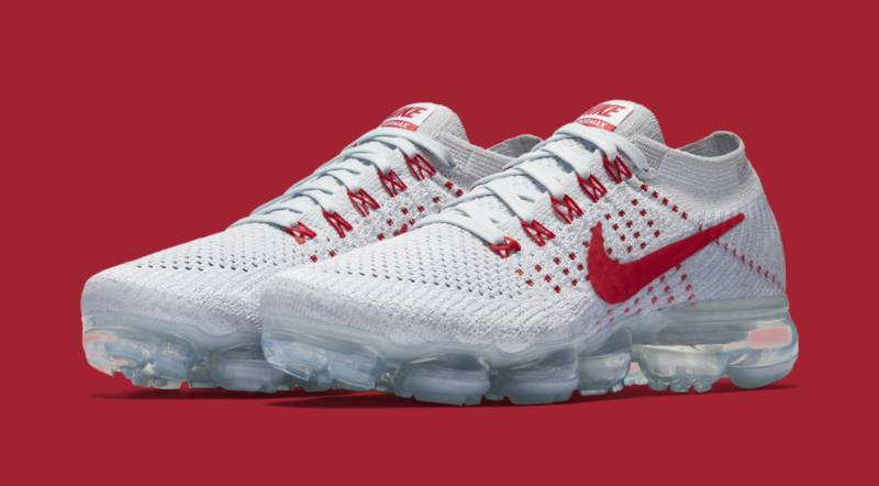 Buy (W) Nike Air VaporMax Platinum Merah Universitas 849557-060