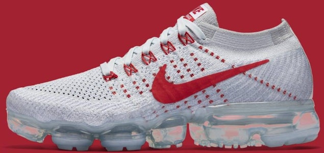 (W) Nike Air VaporMax Platinum Merah Universitas 849557-060 Lookbook (W) Nike Air VaporMax Platinum Merah Universitas 849557-060