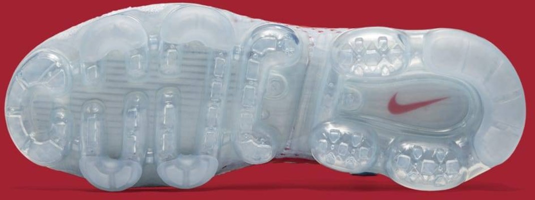 Nike air vapormax sales pure platinum university red
