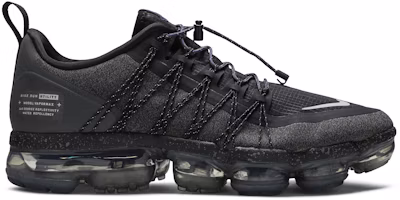 (Women) Nike Air VaporMax Run Utility Black Reflect Silver AQ8811-001 (Women) Nike Air VaporMax Run Utility Black Reflect Silver AQ8811-001