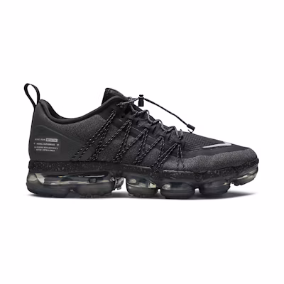 (W) Nike Air VaporMax Run Utility Black Reflect Silver