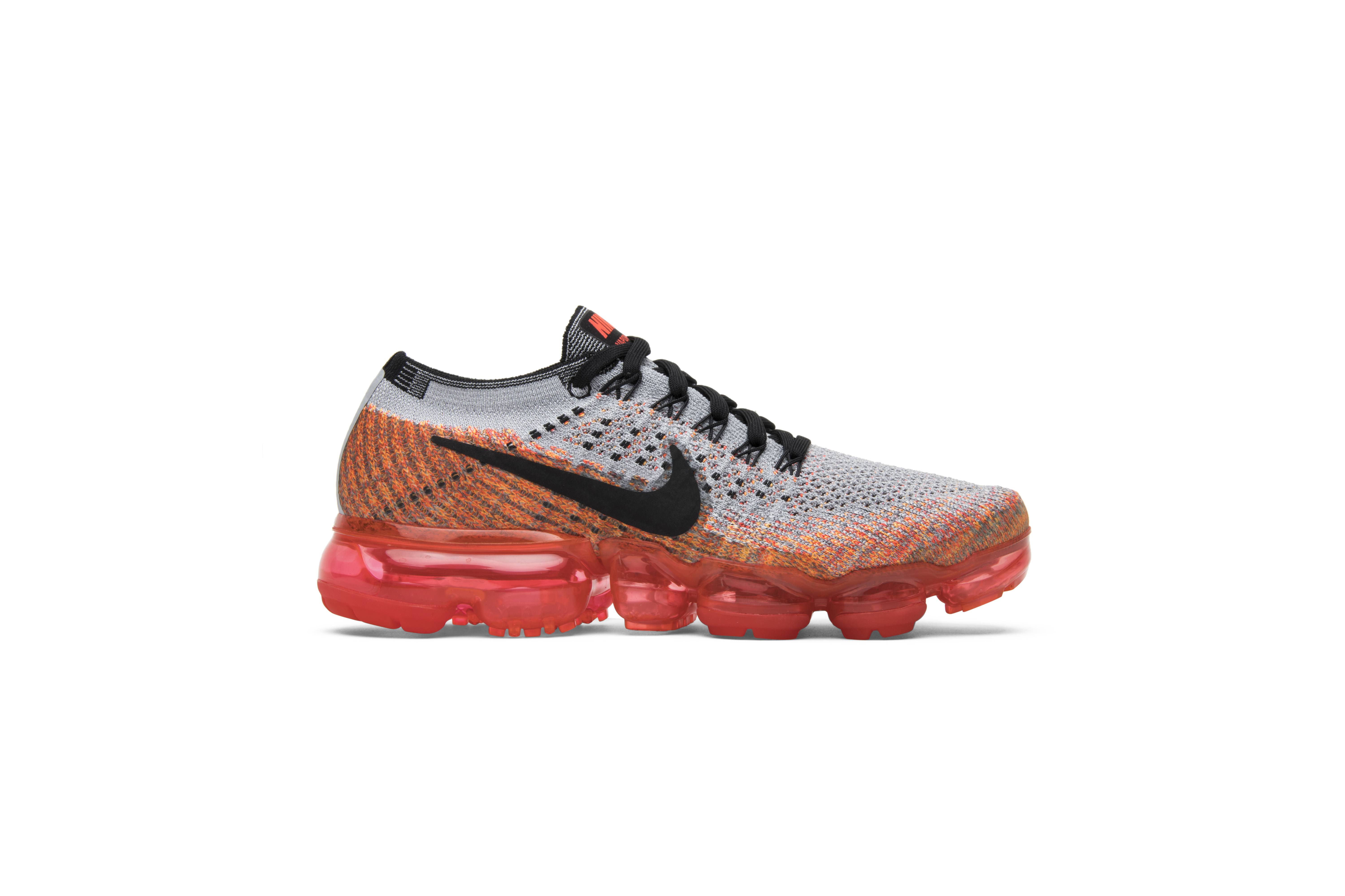 Buy （女款）Nike Air VaporMax 狼灰亮猩紅 849557-026