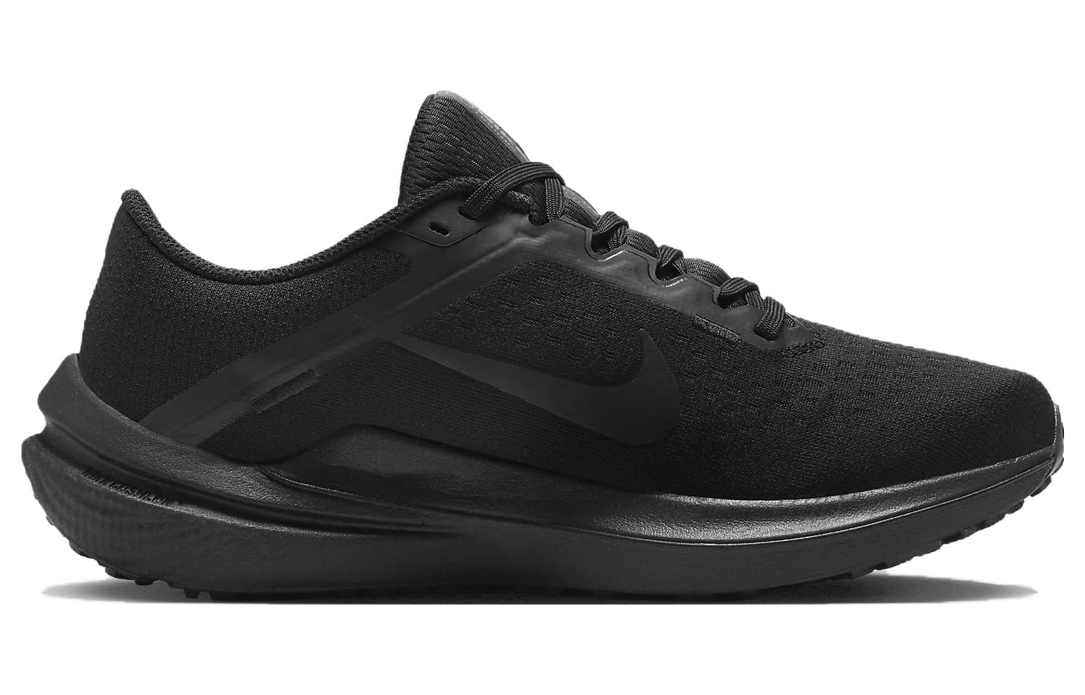 Lookbook 耐吉 Air Winflo 10 潮流舒適百搭 減震防滑 低幫 跑步鞋 女款 黑
