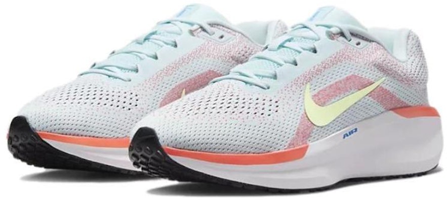 (W) Nike Air Winflo 11 'Biru Glacier Merah Terang' FJ9510-402 Lookbook (W) Nike Air Winflo 11 'Biru Glacier Merah Terang' FJ9510-402