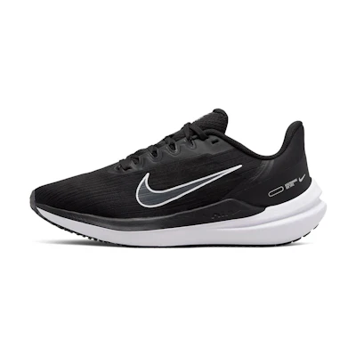 (W) Nike Air Winflo 9 'Black Dark Smoke Grey'