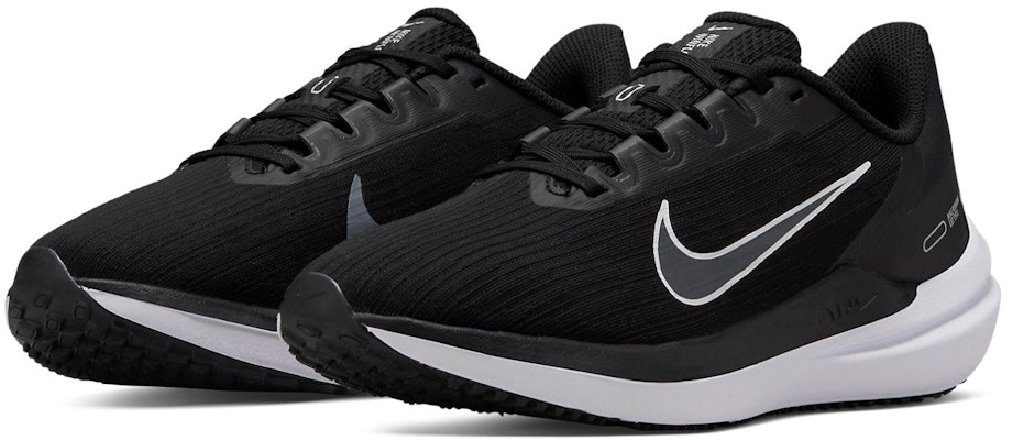 (W) Nike Air Winflo 9 'Hitam Kelabu Asap Gelap' DD8686-001 Lookbook (W) Nike Air Winflo 9 'Hitam Kelabu Asap Gelap' DD8686-001