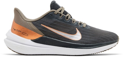 (Women) Nike Air Winflo 9 'Grey Metallic Copper' DD8686-005 (Women) Nike Air Winflo 9 'Grey Metallic Copper' DD8686-005