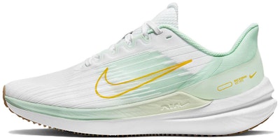 (Women) Nike Air Winflo 9 'White Barely Green' DD8686-101 (Women) Nike Air Winflo 9 'White Barely Green' DD8686-101