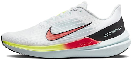 (Women) Nike Air Winflo 9 'White Bright Crimson' DX3352-100 (Women) Nike Air Winflo 9 'White Bright Crimson' DX3352-100