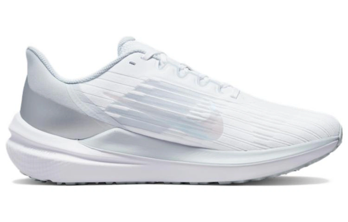 (Women) Nike Air Winflo 9 'White Metallic Silver' DD8686-100
