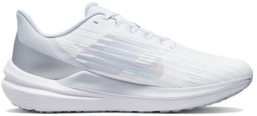 (Women) Nike Air Winflo 9 'White Metallic Silver' DD8686-100 Order (Women) Nike Air Winflo 9 'White Metallic Silver' DD8686-100