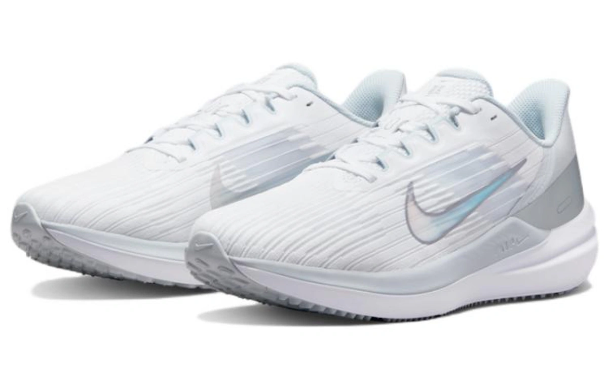 (Women) Nike Air Winflo 9 'White Metallic Silver' DD8686-100