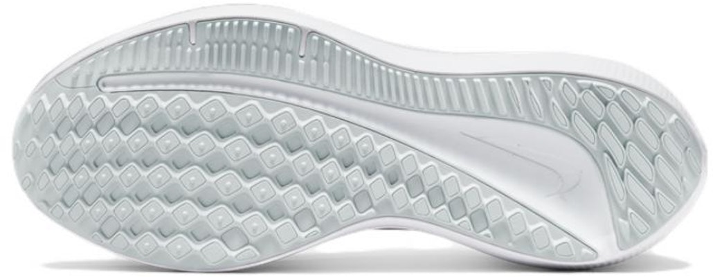 (Women) Nike Air Winflo 9 'White Metallic Silver' DD8686-100 Details for (Women) Nike Air Winflo 9 'White Metallic Silver' DD8686-100