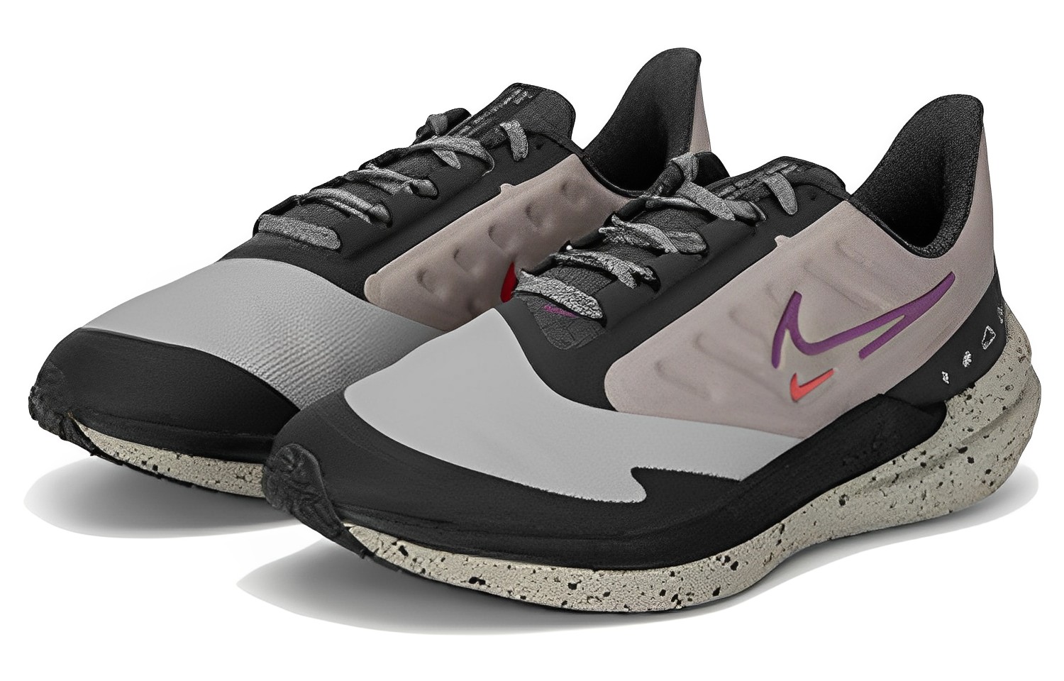 Shop （女）Nike Air Winflo 9 Shield 'Cobblestone Vivid Purple' DM1104-002