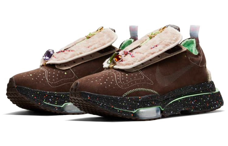 Lookbook (W) Nike Air Zoom-Type '巴洛克棕色' 运动鞋 DC3288-220