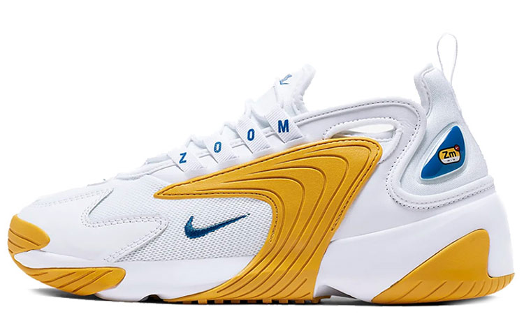 (Women) Nike Air Zoom 2K 'S White/Game Royal-Dark Sulfur AO0354-106