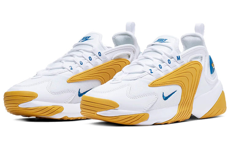 Lookbook (W) Nike Air Zoom 2K 'S Putih/Game Royal-Dark Sulfur AO0354-106