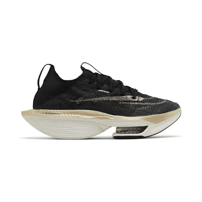 (W) Nike Air Zoom Alphafly NEXT% 2 'Black Metallic Gold Grain'