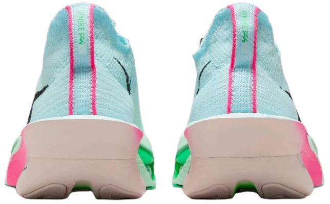 (W) Nike Air Zoom Alphafly NEXT% 3 ''Bleu Glacier Rose Hyper'' FD8315-400 Details for (W) Nike Air Zoom Alphafly NEXT% 3 ''Bleu Glacier Rose Hyper'' FD8315-400