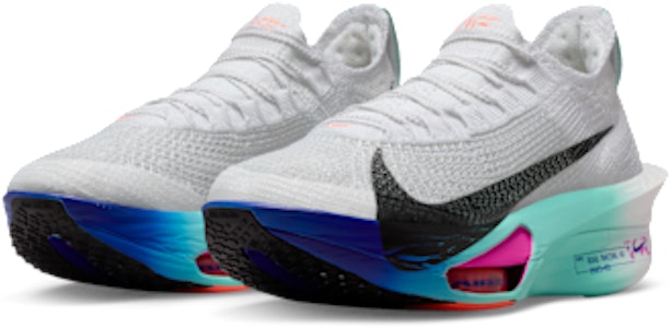 (W) Nike Air Zoom Alphafly NEXT% 3 Putih/Hyper Turquoise/Concord/Hitam FD8315-104 Purchase (W) Nike Air Zoom Alphafly NEXT% 3 Putih/Hyper Turquoise/Concord/Hitam FD8315-104