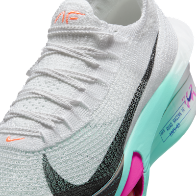 Sizing (W) Nike Air Zoom Alphafly NEXT% 3 Blanco/Turquesa Hiper/Concord/Negro FD8315-104
