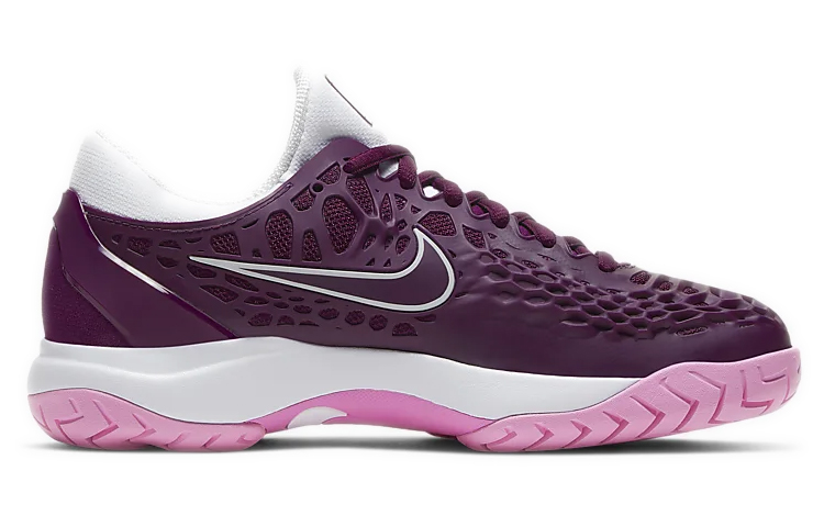 Order (W) Nike Air Zoom Cage 3 HC ''Wit Paars'' 918199-603
