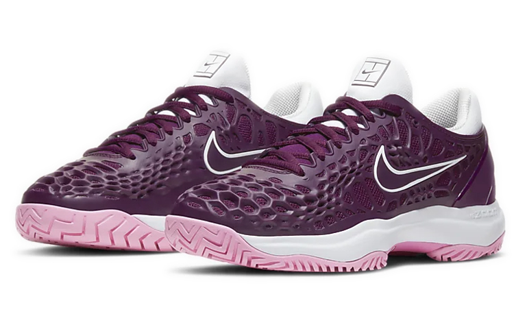 Lookbook (W) Nike Air Zoom Cage 3 HC ''Wit Paars'' 918199-603