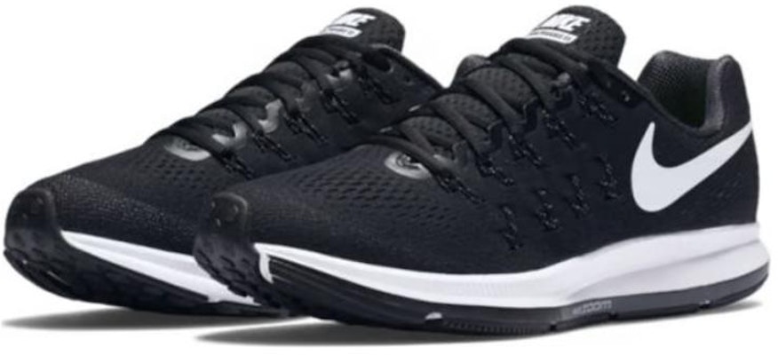 (W) (여성용) 나이키 에어 줌 페가수스 33 블랙/화이트 '앤트러사이트' 쿨 그레이 831356-001 831356-001 Lookbook (W) (여성용) 나이키 에어 줌 페가수스 33 블랙/화이트 '앤트러사이트' 쿨 그레이 831356-001 831356-001