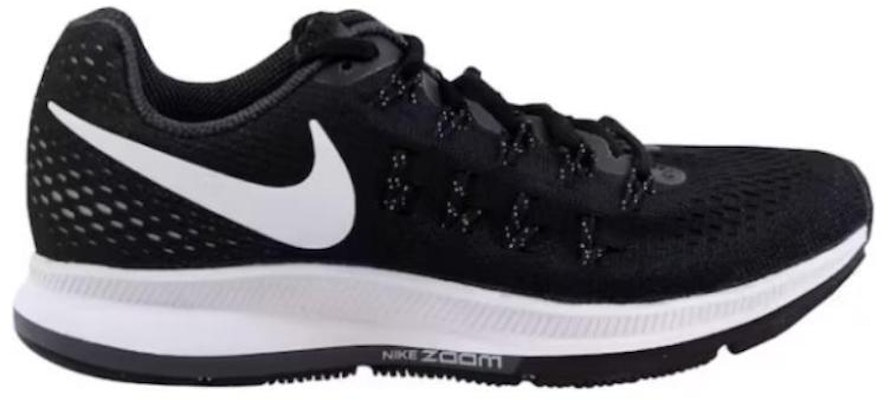 (W) (여성용) 나이키 에어 줌 페가수스 33 블랙/화이트 '앤트러사이트' 쿨 그레이 831356-001 831356-001 Sizing (W) (여성용) 나이키 에어 줌 페가수스 33 블랙/화이트 '앤트러사이트' 쿨 그레이 831356-001 831356-001