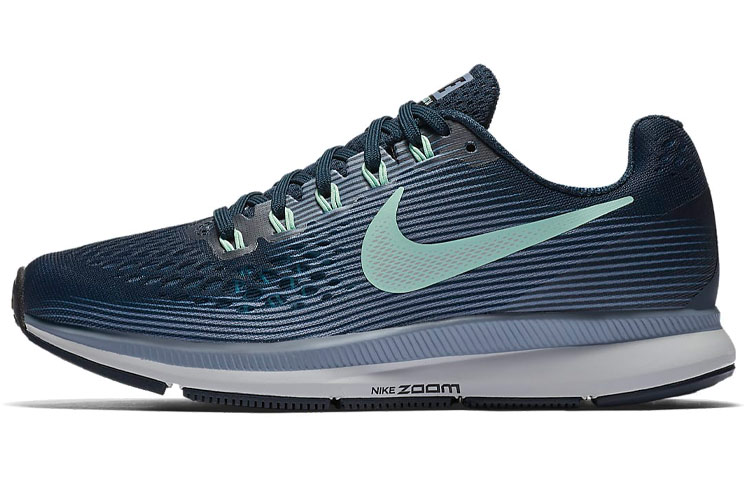 (Women) Nike Air Zoom Pegasus 34 'Blue Black Green' 880560-405