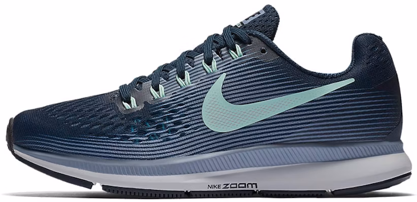 (Women) Nike Air Zoom Pegasus 34 'Blue Black Green' 880560-405 Buy (Women) Nike Air Zoom Pegasus 34 'Blue Black Green' 880560-405