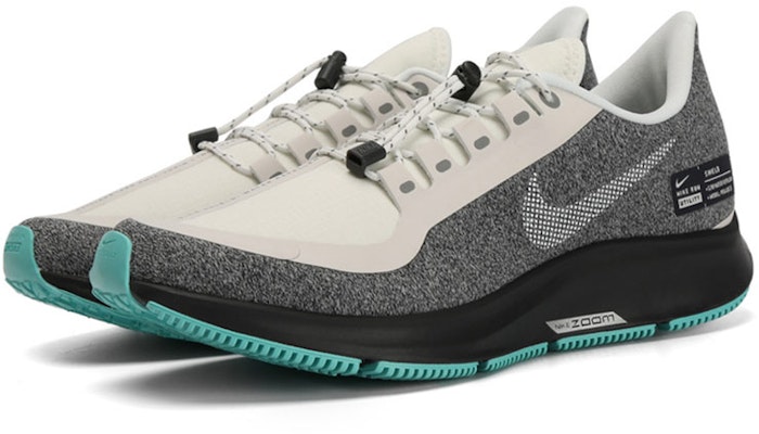 Nike Pegasus 35 Air Zoom RN Shield 飛馬35 減震防滑 低幫 跑步鞋 女款 米黑灰 運動 拼色 Lookbook Nike Pegasus 35 Air Zoom RN Shield 飛馬35 減震防滑 低幫 跑步鞋 女款 米黑灰 運動 拼色