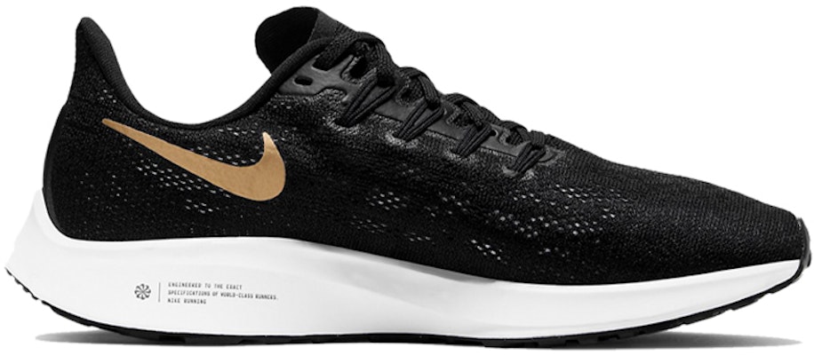 (W) Nike Air Zoom Pegasus 36 'Hitam Emas Metalik' AQ2210-008 Order (W) Nike Air Zoom Pegasus 36 'Hitam Emas Metalik' AQ2210-008