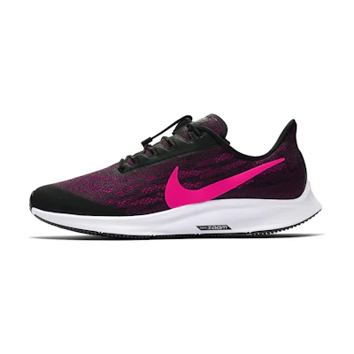 (W) Nike Air Zoom Pegasus 36 FlyEase 'Black Pink'