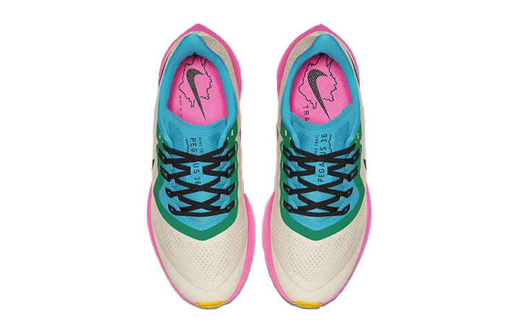 Lookbook (Women) Nike Air Zoom Pegasus 36 Trail 'Light Orewood Pink Blast' AR5676-101