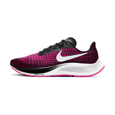 (W) Nike Air Zoom Pegasus 37 'Black Pink'