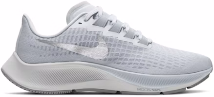 (Women) Nike Air Zoom Pegasus 37 'Grey Metallic Silver' BQ9647-009 (Women) Nike Air Zoom Pegasus 37 'Grey Metallic Silver' BQ9647-009