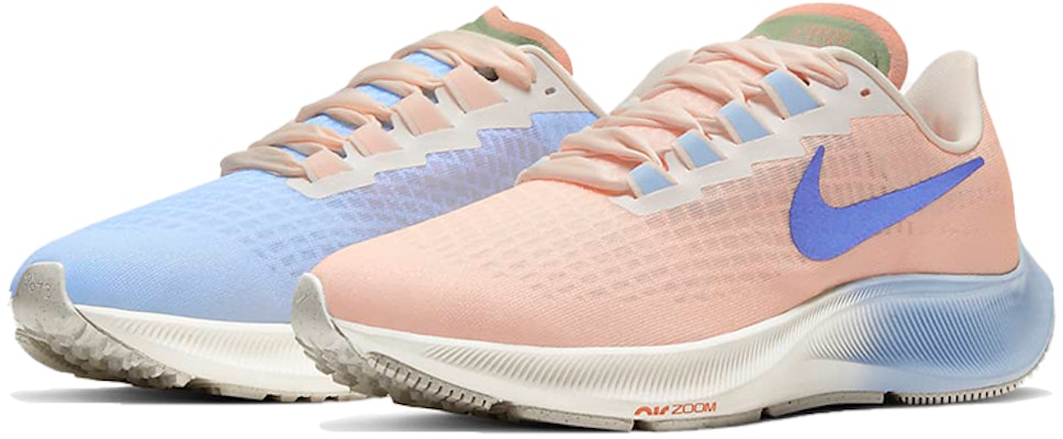 (W) 耐克Air Zoom Pegasus 37 '浅氢蓝电橙' DD8503-488 Lookbook (W) 耐克Air Zoom Pegasus 37 '浅氢蓝电橙' DD8503-488