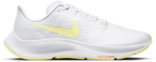 (Women) Nike Air Zoom Pegasus 37 'White Light Zitron' BQ9647-105 (Women) Nike Air Zoom Pegasus 37 'White Light Zitron' BQ9647-105