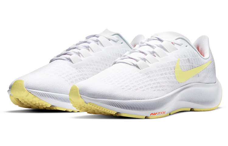 Shop (Women) Nike Air Zoom Pegasus 37 'White Light Zitron' BQ9647-105