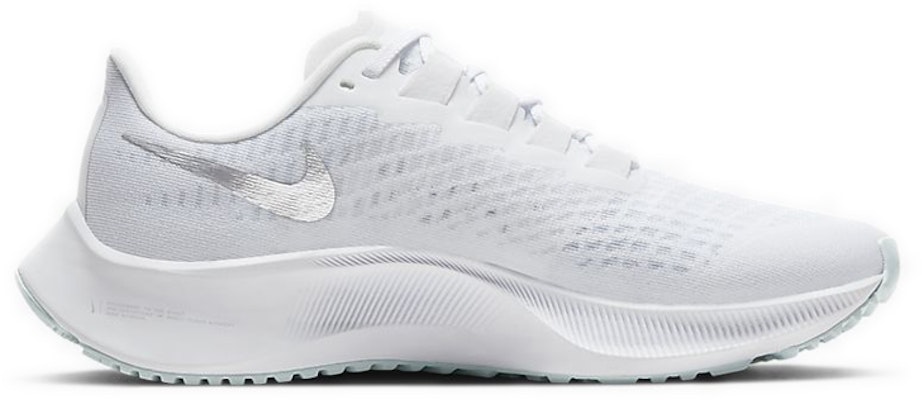 (W) Nike Air Zoom Pegasus 37 'Putih Perak Logam' BQ9647-101 Order (W) Nike Air Zoom Pegasus 37 'Putih Perak Logam' BQ9647-101