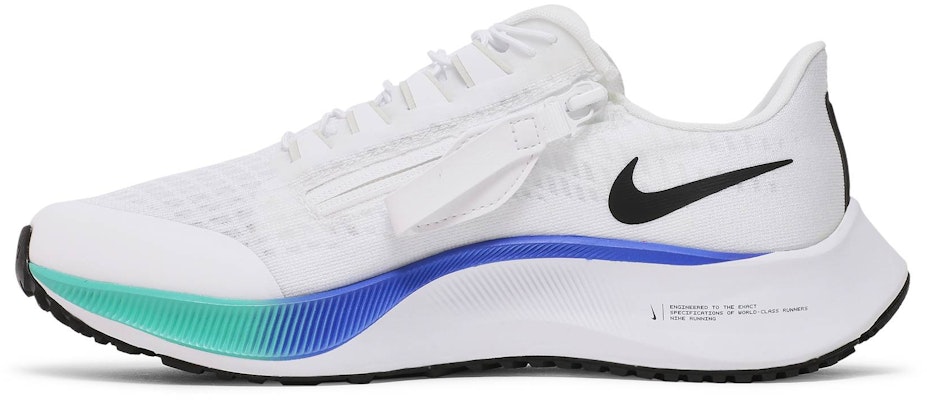 (W) Nike Air Zoom Pegasus 37 FlyEase 'Putih Pelbagai Warna' CK8605-100 Lookbook (W) Nike Air Zoom Pegasus 37 FlyEase 'Putih Pelbagai Warna' CK8605-100
