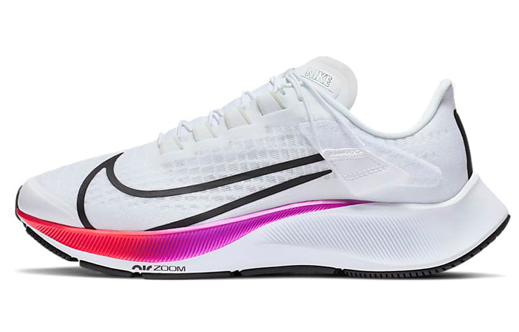 (W) Nike Air Zoom Pegasus 37 FlyEase Black/White/Blue