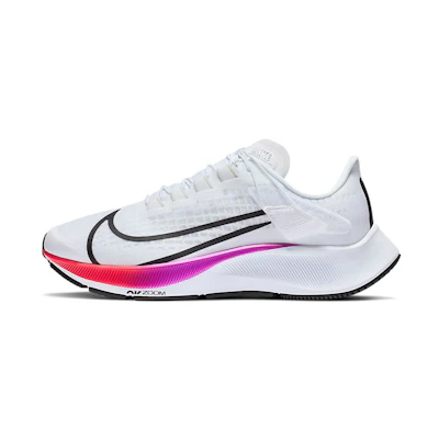 (W) Nike Air Zoom Pegasus 37 FlyEase Black/White/Blue