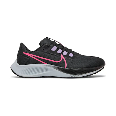 (W) Nike Air Zoom Pegasus 38 'Black Hyper Pink'