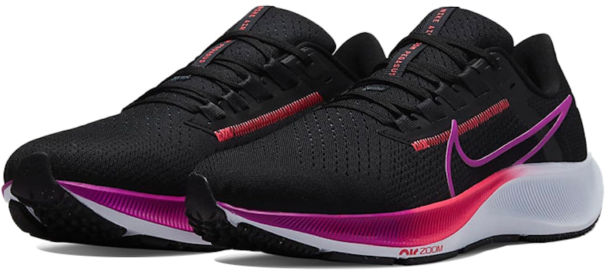 (W) Nike Air Zoom Pegasus 38 'Hitam Hyper Violet' CW7358-011 Lookbook (W) Nike Air Zoom Pegasus 38 'Hitam Hyper Violet' CW7358-011