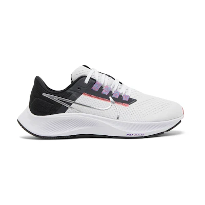 (W) Nike Air Zoom Pegasus 38 'White Metallic Silver'