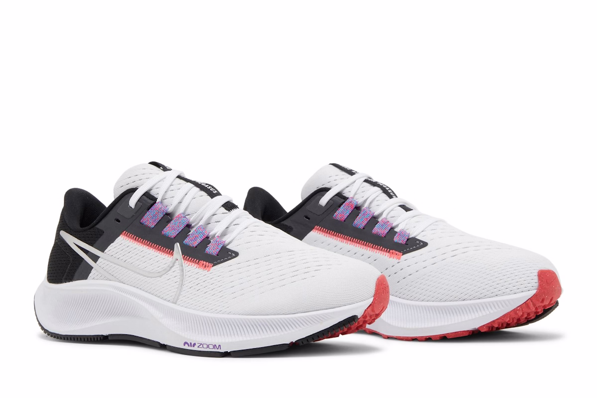 (Women) Nike Air Zoom Pegasus 38 'White Metallic Silver'