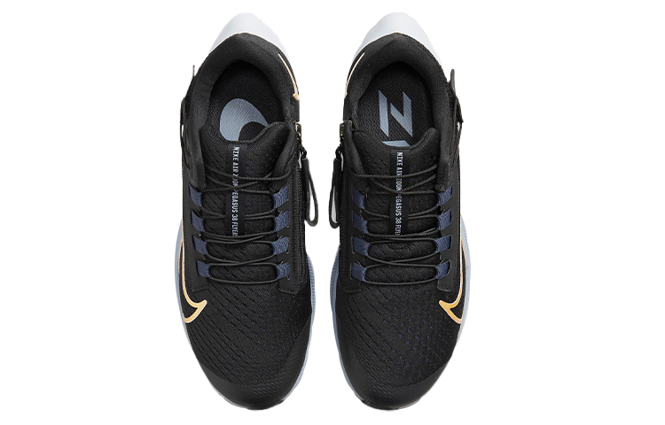 (W) Nike Air Zoom Pegasus 38 FlyEase Wide 'Black Metallic Gold Coin' 圖 4