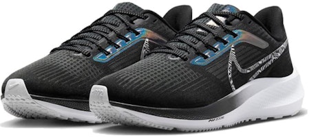 (W) Nike Air Zoom Pegasus 39 'Hitam Zebra Berkilau' DR9619-001 Lookbook (W) Nike Air Zoom Pegasus 39 'Hitam Zebra Berkilau' DR9619-001